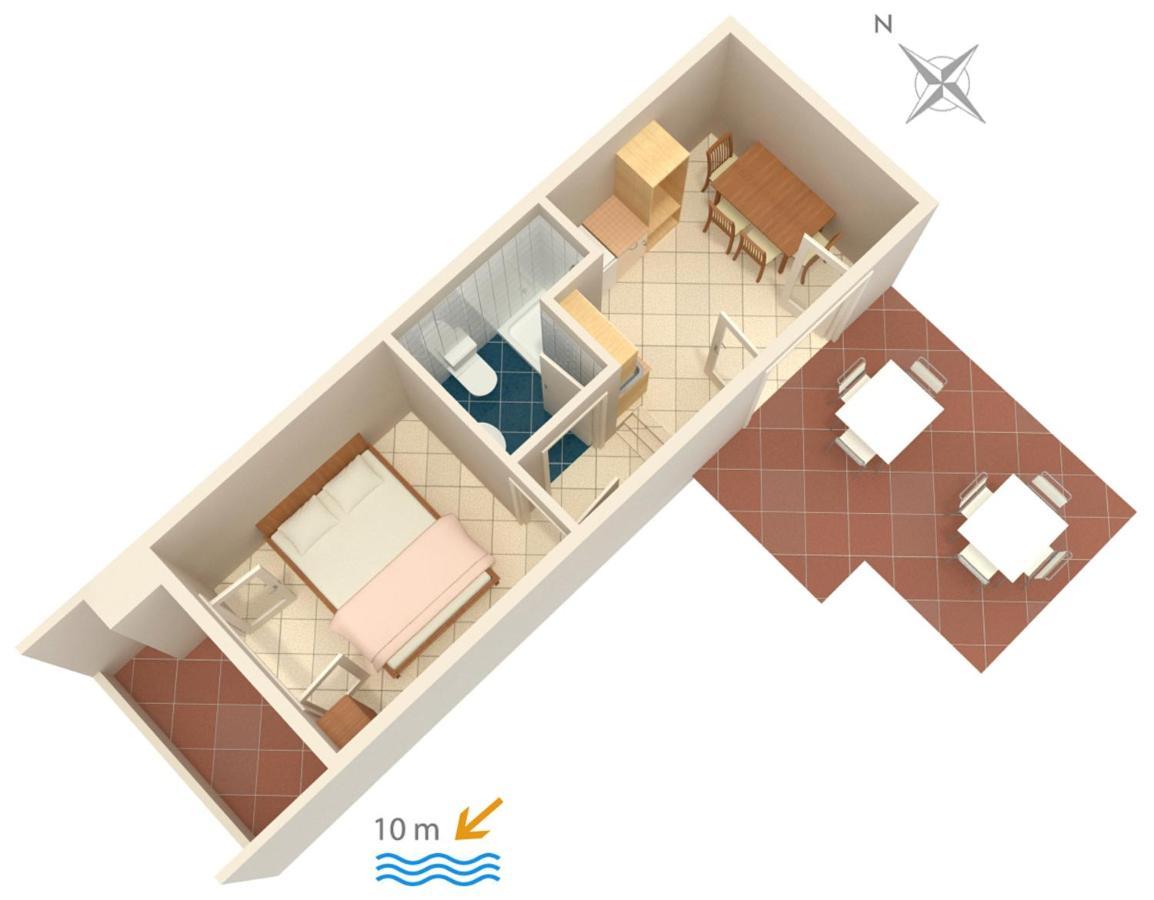 Apartment Pokrivenik 5231B Gdinj Esterno foto